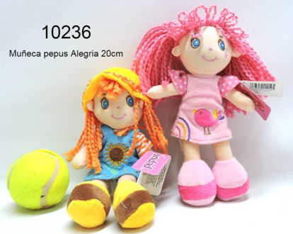 Imagen de MUÑECA PEPUS ALEGRIA 20CM 5.24